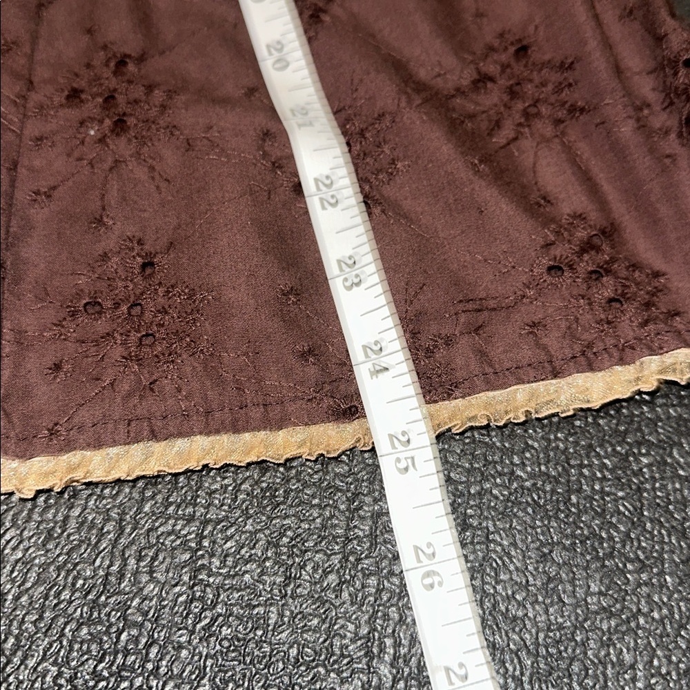 Sage brush trading Co. Elegant Brown Skirt - Picture 7 of 8
